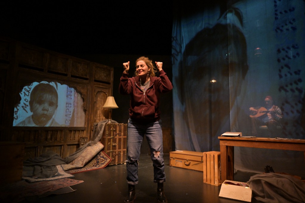 AZAD (the rabbit and the wolf) at Potrero Stage, San Francisco — Sona Tatoyan, April 2025