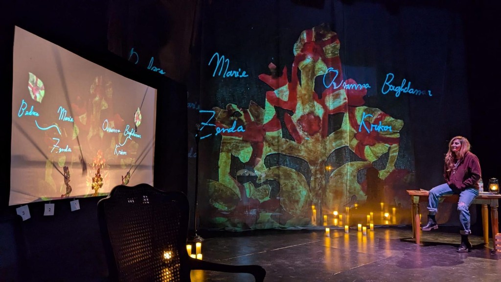 Sona Tatoyan at Vineyard Theater Design Forward Workshop, 2024
